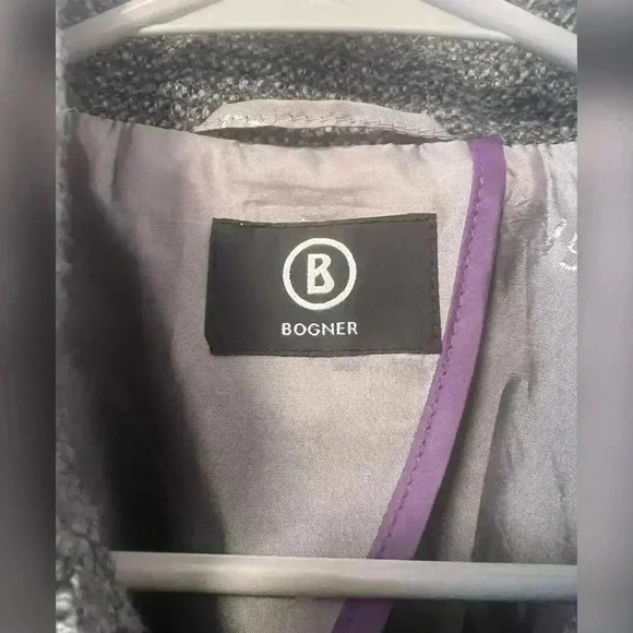 Bogner Tweed Wool Blazer Jacket NEW - Picture 3 of 4